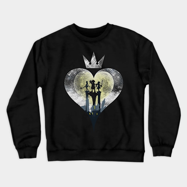 Heart of The Kingdom Crewneck Sweatshirt by Arinesart